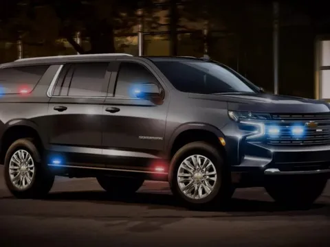 GM chế tạo riêng Chevy Suburban bọc thép cho chính phủ Hoa Kỳ