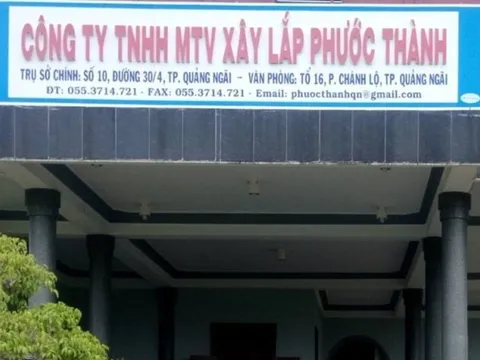 Công ty Phước Thành trúng gói thầu hơn 25,6 tỷ đồng sau khi chào vượt giá