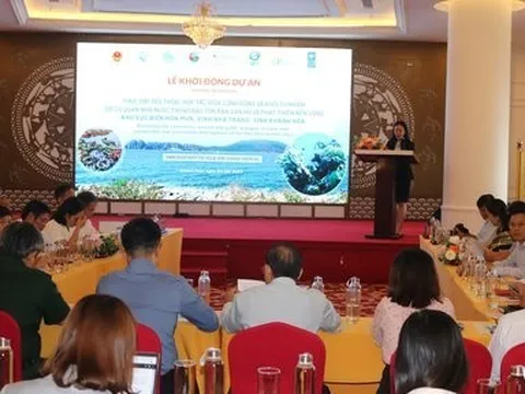 Khởi động dự án bảo tồn rạn san hô và phát triển khu vực biển Hòn Mun
