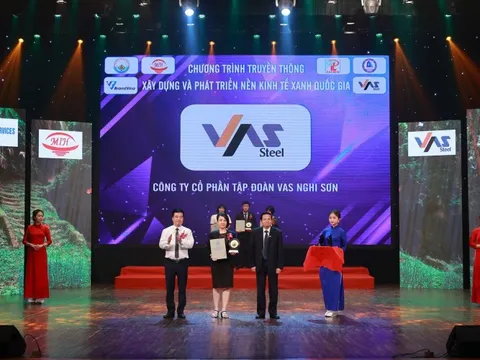 VAS Group giữ vị thế sản xuất “thép Xanh” hàng đầu vì môi trường