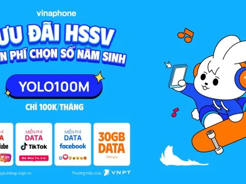 Nhập hội Vina - Phá đảo Data cùng ưu đãi cực khủng của VinaPhone mùa tựu trường