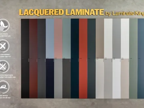 An Cường cho ra mắt bộ sưu tập gỗ Laminate đơn sắc hoàn hảo