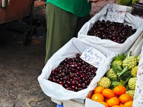 Cherry Mỹ đổ bộ Việt Nam, giá rẻ chưa từng có