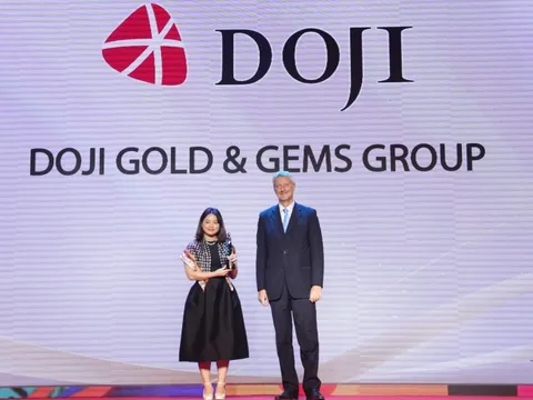 DOJI tiếp tục được vinh danh ‘Nơi làm việc tốt nhất châu Á’