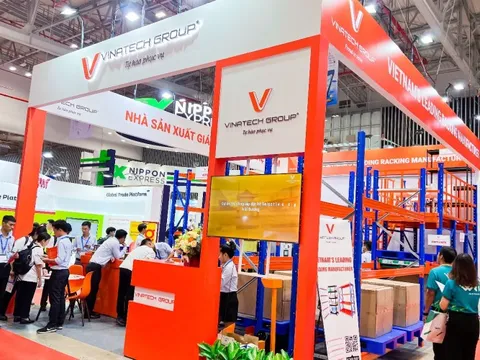 Vinatech Group ra mắt hệ thống nhập xuất kho tự động ASRS tại VILOG 2023
