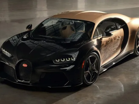 Bugatti Chiron Super Sport Golden Era - siêu xe có "hình xăm" đặc biệt