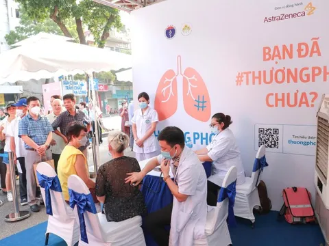 FPT Long Châu tuyên truyền nâng cao nhận thức cộng đồng về ung thư phổi