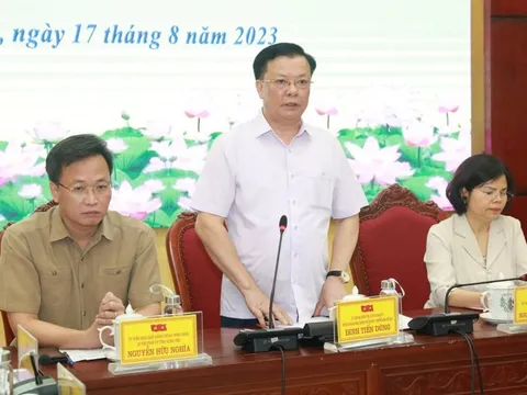 Bí thư Thành ủy Hà Nội Đinh Tiến Dũng: Tháo gỡ khó khăn khi thực hiện dự án đường Vành đai 4