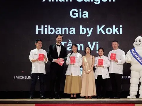 4 nhà hàng đầu tiên được gắn sao Michelin tại Việt Nam