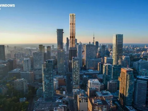 BM Windows xuất khẩu façade dự án 91 tầng, biểu tượng “landmark” của Canada