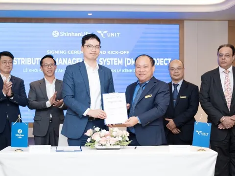 Shinhan Life Việt Nam hợp tác với UNIT xây dựng hệ thống quản lý kênh phân phối