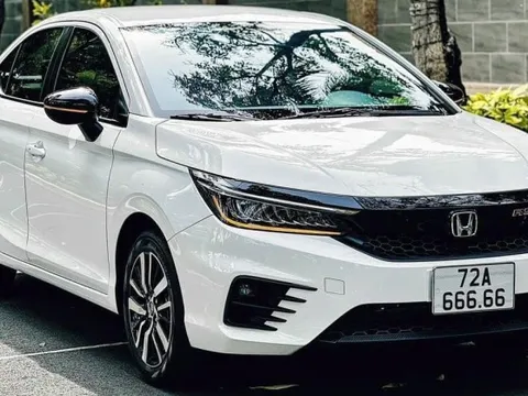 Honda City đeo biển ngũ quý 6 được rao giá 559 triệu, người bán chia sẻ: ‘Chỉ trưng 1 chỗ, ngắm cho vui’