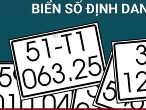 Hai cách đăng ký biển số định danh tại nhà