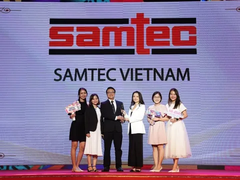Samtec Việt Nam được vinh danh "Nơi làm việc tốt nhất Châu Á" năm 2023