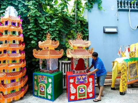 Thủ phủ vàng mã Hà Thành tất bật trước Rằm tháng 7