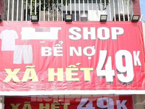 Tuyến phố kinh doanh sầm uất treo biển 'bể nợ', xả hết, cho thuê
