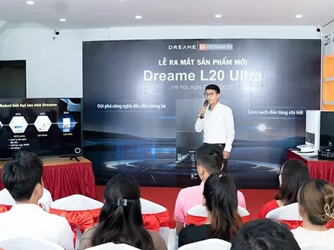 Toàn cảnh sự kiện ra mắt Robot hút bụi Dreame L20 Ultra