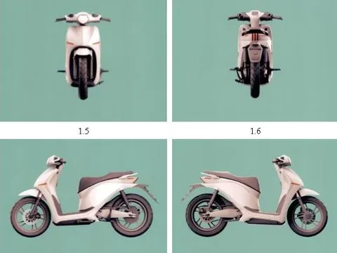 Xe máy điện 'made in Vietnam' Dat Bike đăng ký mẫu mới: ngoại hình như xe tay ga Piaggio Liberty, sớm đối đầu với VinFast và Yadea