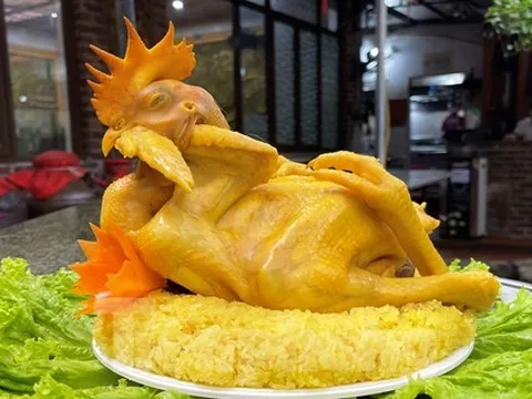 Mâm cỗ gà cúng ngày rằm tháng Bảy 'cháy hàng'