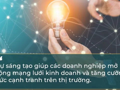 "Sáng tạo - Con đường chạm tới đổi mới và thịnh vượng"