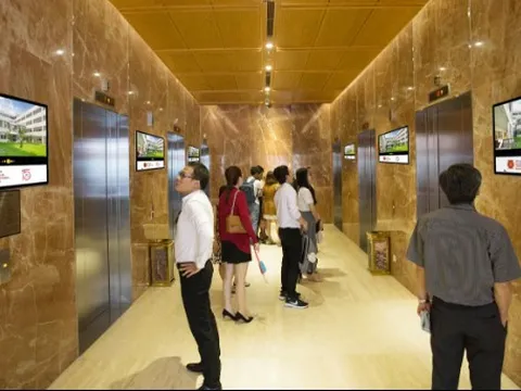 Tài nguyên kênh truyền thông thang máy toà nhà của Chicilon Media tăng trưởng 25%