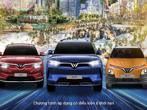 Vinhomes tặng 1000 ô tô điện VinFast cho khách hàng