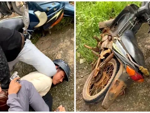Truy đuổi kẻ trốn trại cai nghiện, cướp xe máy táo tợn ở Bình Phước