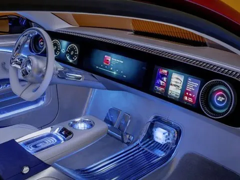 Mercedes-Benz CLA Concept chạy điện với nội thất độc đáo