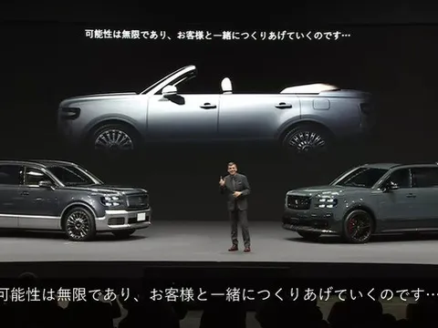 Đây là cách Toyota chiều khách: Làm đủ mọi phiên bản Century SUV từ mui trần đến thể thao