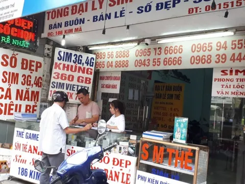 Đấu giá số điện thoại 'đẹp' công khai