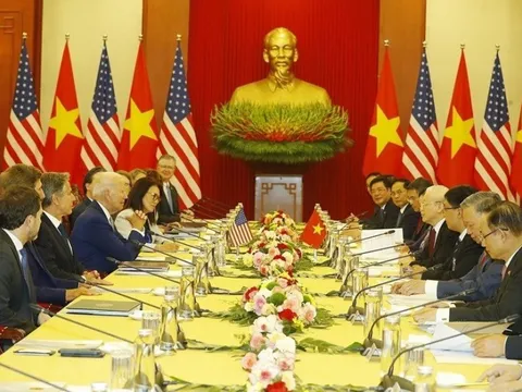 Việt Nam-Hoa Kỳ nâng cấp quan hệ lên Đối tác Chiến lược Toàn diện