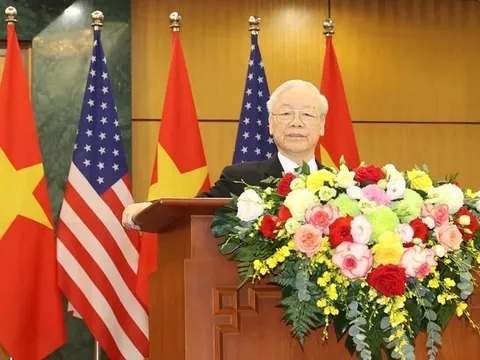 Phát biểu của Tổng Bí thư Nguyễn Phú Trọng với báo chí sau Hội đàm với Tổng thống Hoa Kỳ Joe Biden