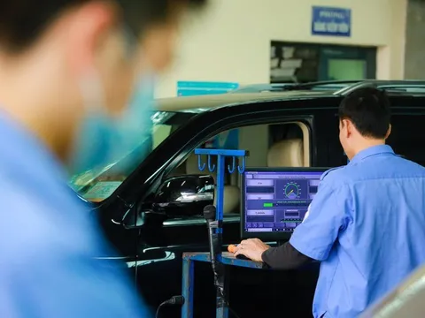 Không kiểm định cho xe chưa nộp phạt vi phạm giao thông