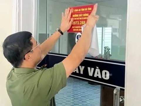 Giám đốc Công an Hà Tĩnh công khai số điện thoại cá nhân tiếp nhận thông tin phản ánh