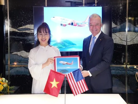 Vietjet chốt kế hoạch giao Boeing ngay trong chuyến thăm của Tổng thống Mỹ