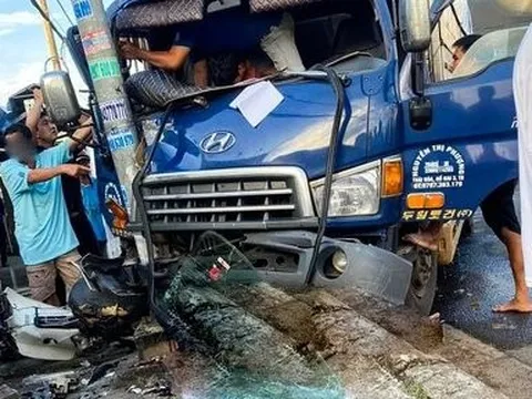 Đồng Nai: Va chạm với xe tải 1 người tử vong trên quốc lộ 20