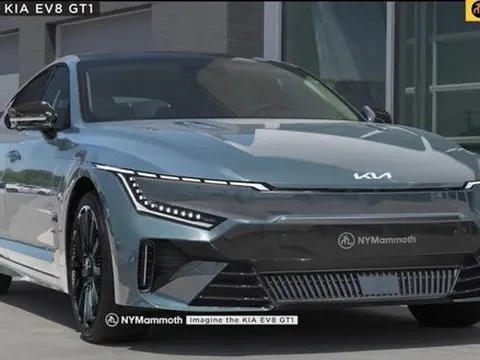 Xem trước Kia EV8 - Sedan điện cỡ lớn phong cách thể thao, động cơ mạnh như siêu xe