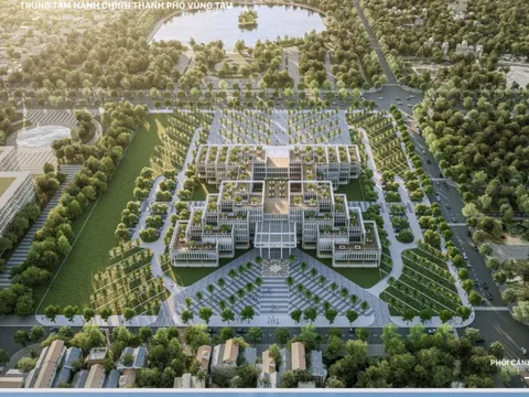 718 tỉ đồng xây dựng Trung tâm hành chính TP Vũng Tàu
