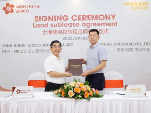 Khu công nghiệp Minh Hưng Sikico đón dự án 500 triệu USD