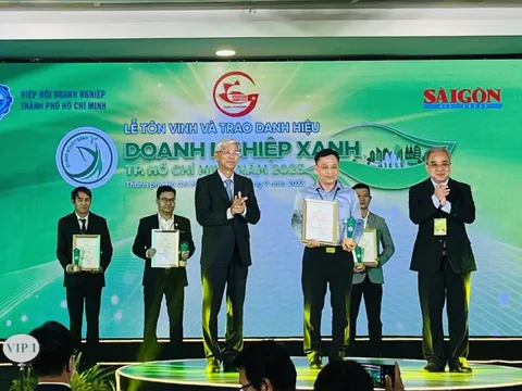 TP HCM trao danh hiệu "Doanh nghiệp xanh" cho 90 doanh nghiệp