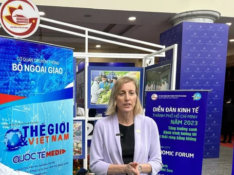 Tổng Lãnh sự Mỹ nói về chiến lược phát triển kinh tế xanh của TP HCM