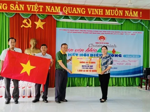 Chương trình "Dân vận khéo - Kết nối biên cương" tại tỉnh Bình Phước