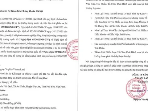Công ty lạ huy động 1.500 tỉ đồng trái phiếu: Thêm thông tin bất ngờ