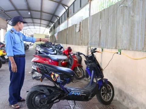 Nghệ An: Nhiều chung cư quy định thời gian và địa điểm sạc xe điện