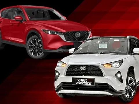 Cùng giá khoảng 830 triệu chọn Toyota Yaris Cross hay Mazda CX-5, bảng so sánh này sẽ giúp bạn dễ đưa ra quyết định