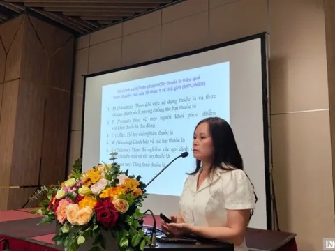 Việt Nam có tỉ lệ hút thuốc ở nam giới trưởng thành cao