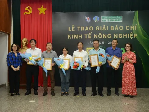 Báo Người Lao Động đoạt giải 3 báo chí viết về nông nghiệp