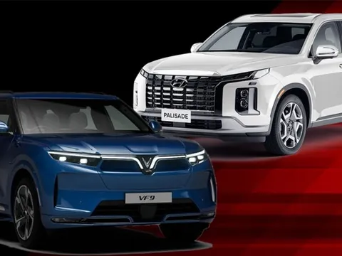 Cùng lăn bánh 1,7 tỷ đồng, mua VinFast VF 9 hay Hyundai Palisade?