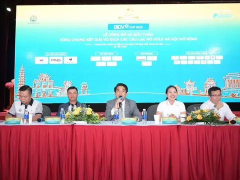 Giải golf các CLB Hà Nội mở rộng 2023 chung tay mổ tim miễn phí cho trẻ em nghèo