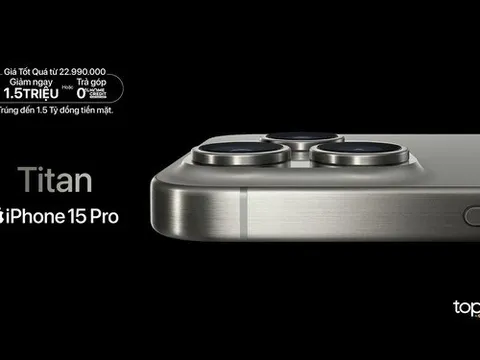 Đặt trước iPhone 15 series chỉ từ 21,49 triệu, TopZone bao chấp giá